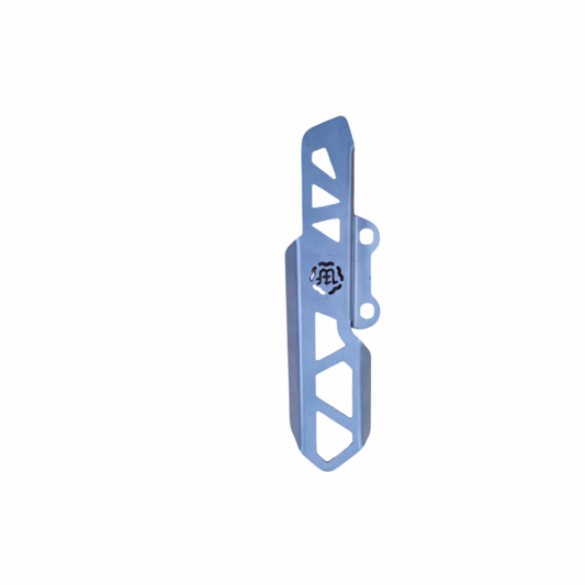 Master Cylinder Guard - Aluminium (White)/ Meteor 350