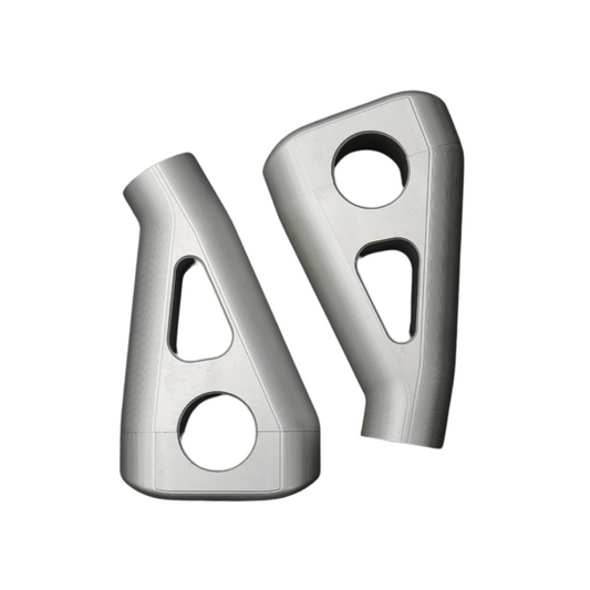 Handle Bar Raiser in White CNC Finish for RE Hunter 350