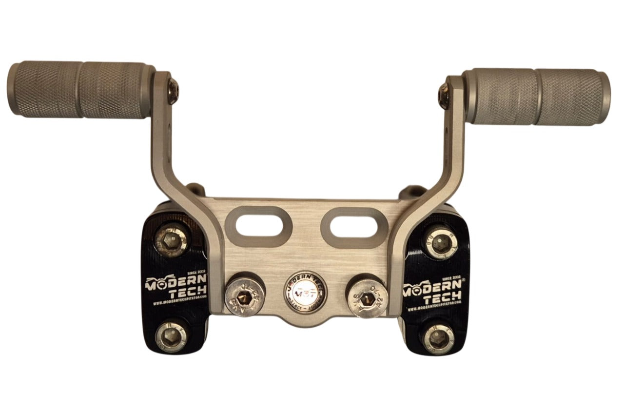 Premium Combo Handlebar Riser with Mobile Holder For RE Interceptor 650