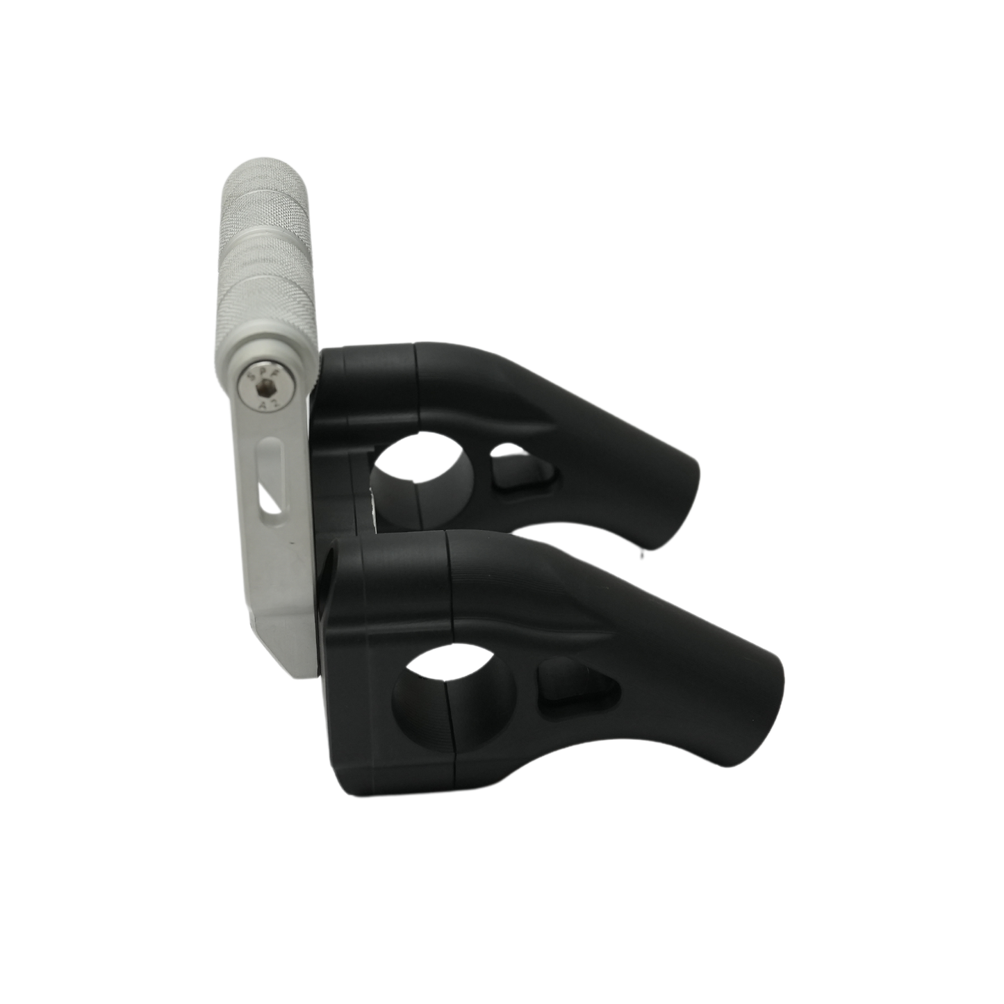 HandleBar Riser With Mobile Mount Combo ( Black,SILVER & GOLD ) for Himalayan 450