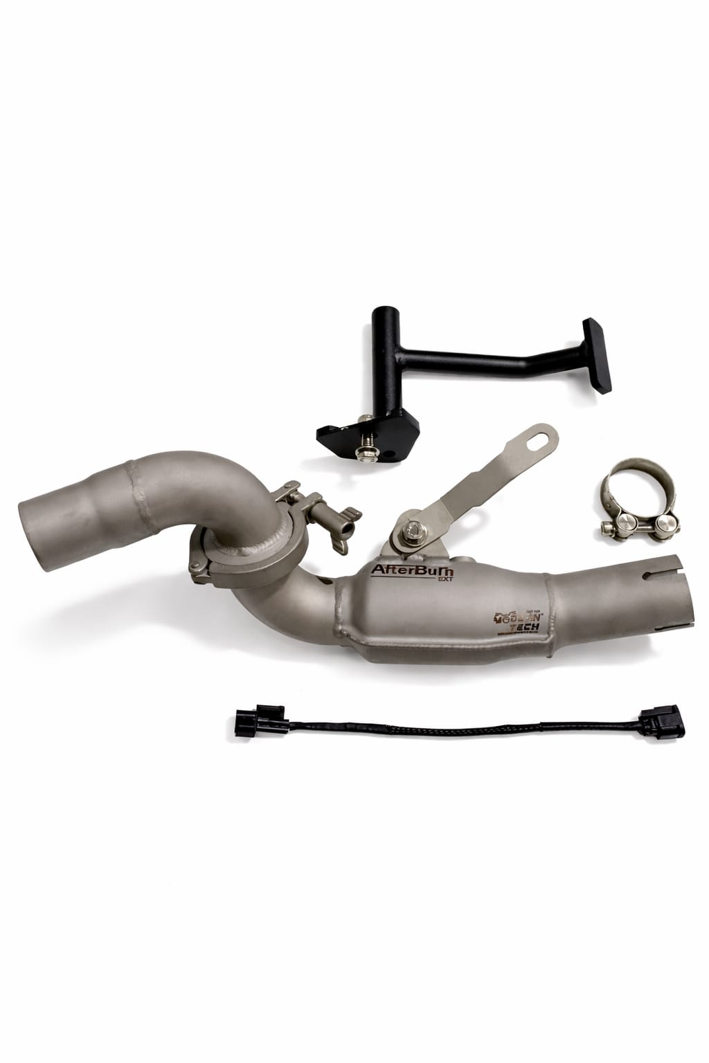 HIMALAYAN 450 WITH SENSOR EXHAUST RESONATOR/CENTER STAND STOPER WITH SENSOR