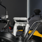 Royal Enfield Guerrilla 450 Handle Bar Riser With Mobile Mount Combo - White