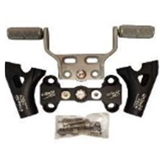 HIMALAYN 411 PREMIUM COMBO HANDLEBAR RISER WITH MOBILE HOLDER