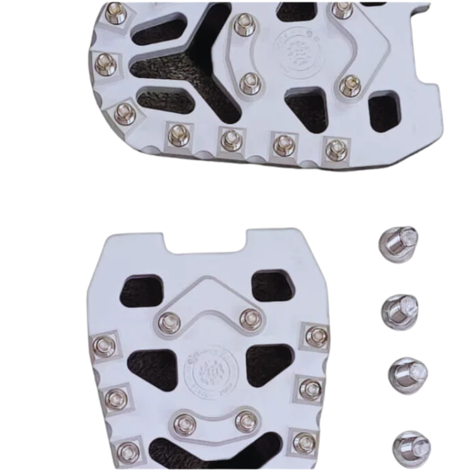 Foot Peg Aluminium for RE Hunter 350 (White)