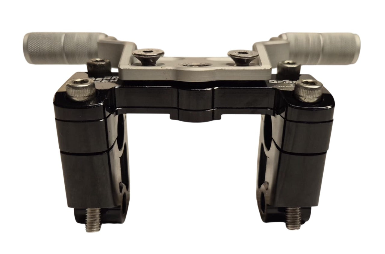 Premium Combo Handlebar Riser with Mobile Holder For RE Interceptor 650