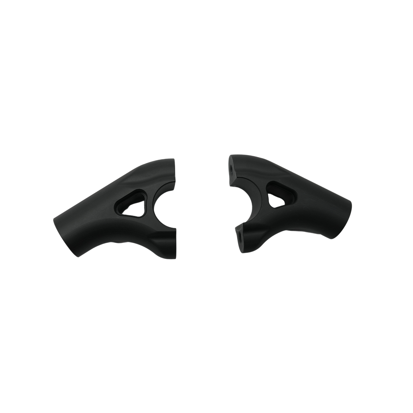 HandleBar Riser With Mobile Mount Combo ( Black ) for Himalayan 450