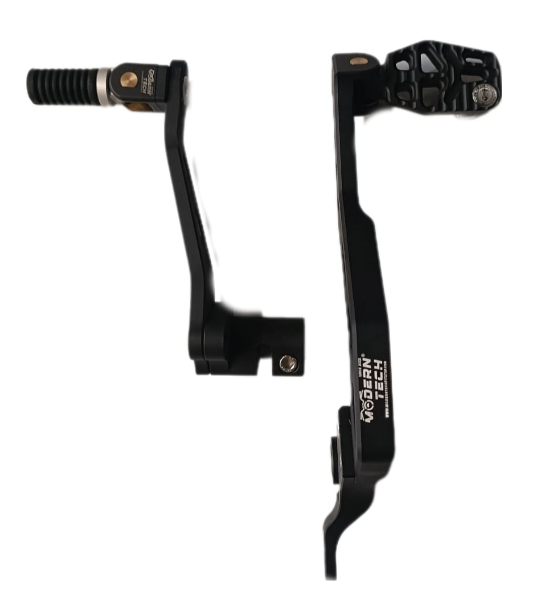 Brake and Gear Foldable Lever Aluminium for Himalayan 450 (Black)