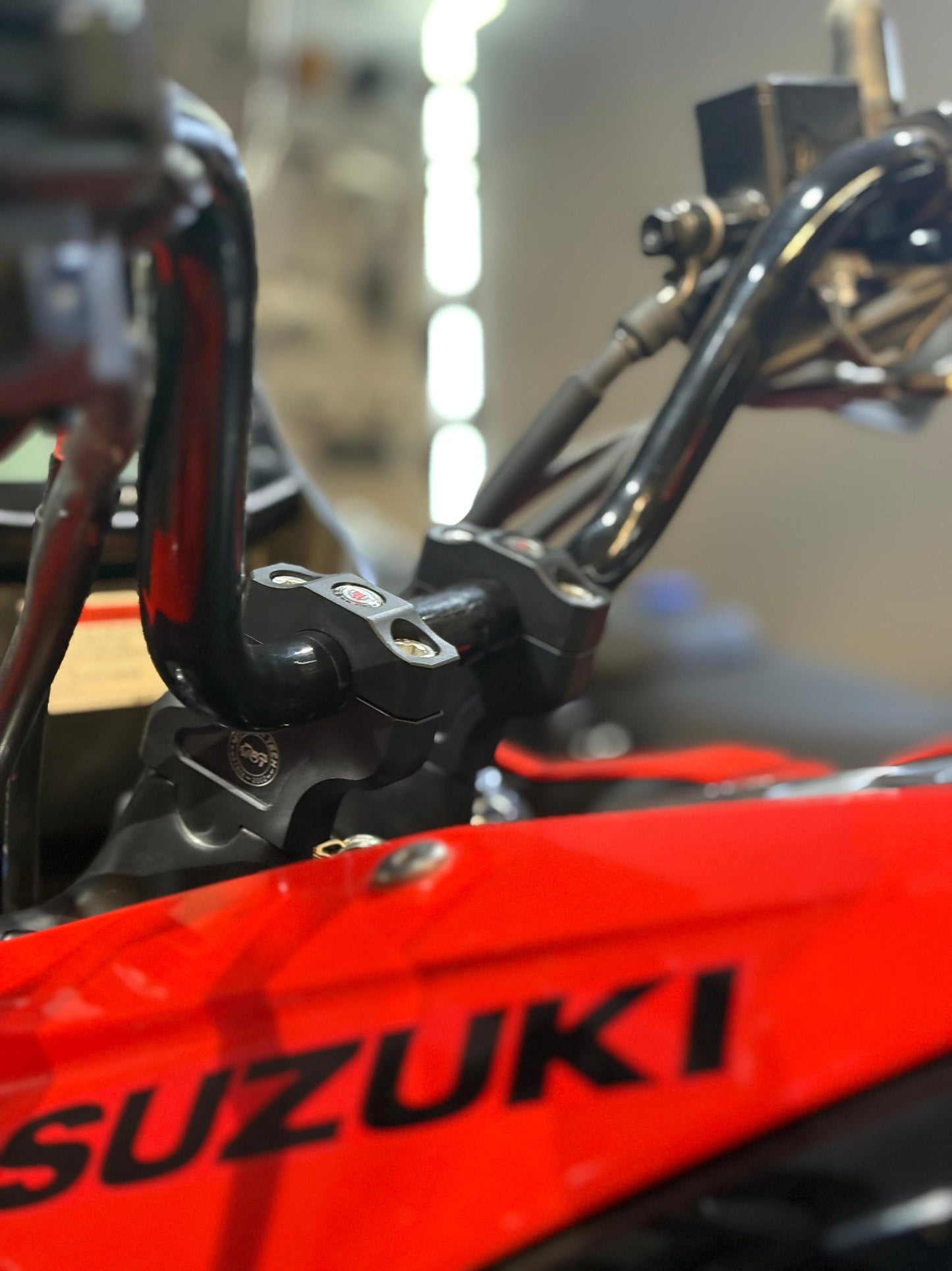 Handlebar Riser -  Aluminium - VSTROM 250