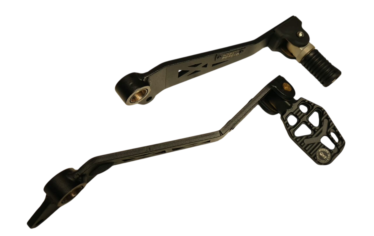 Brake and Gear Foldable Lever Aluminium and Mild Steel for RE Interceptor 650