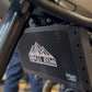 Radiator Grill Aluminium for Himalayan 450 (Silver & Black)