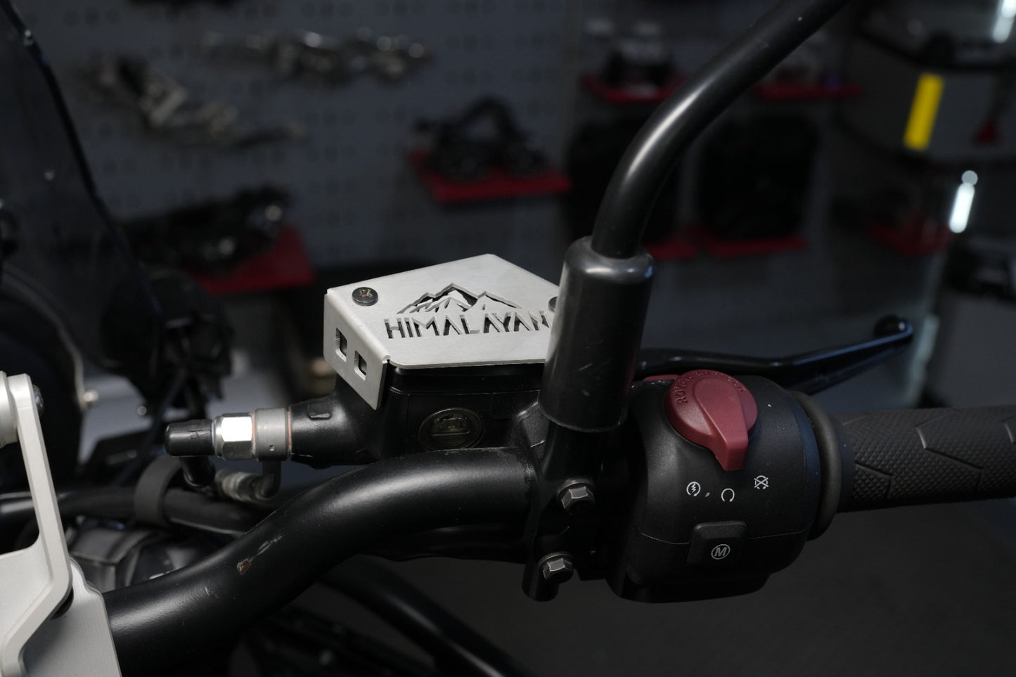 Front Brake Fluid Cap Aluminium for Himalayan 450