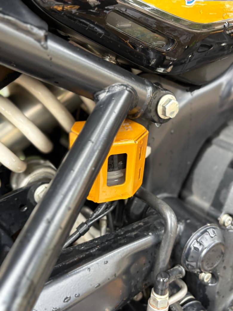 Rear Brake Fluid Cap Aluminium for Himalayan 450