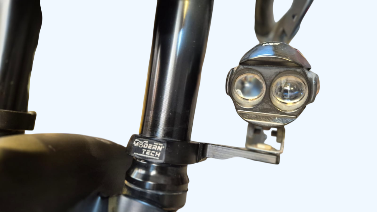 USD Fork Fog Light Clamp For Himalayan 450