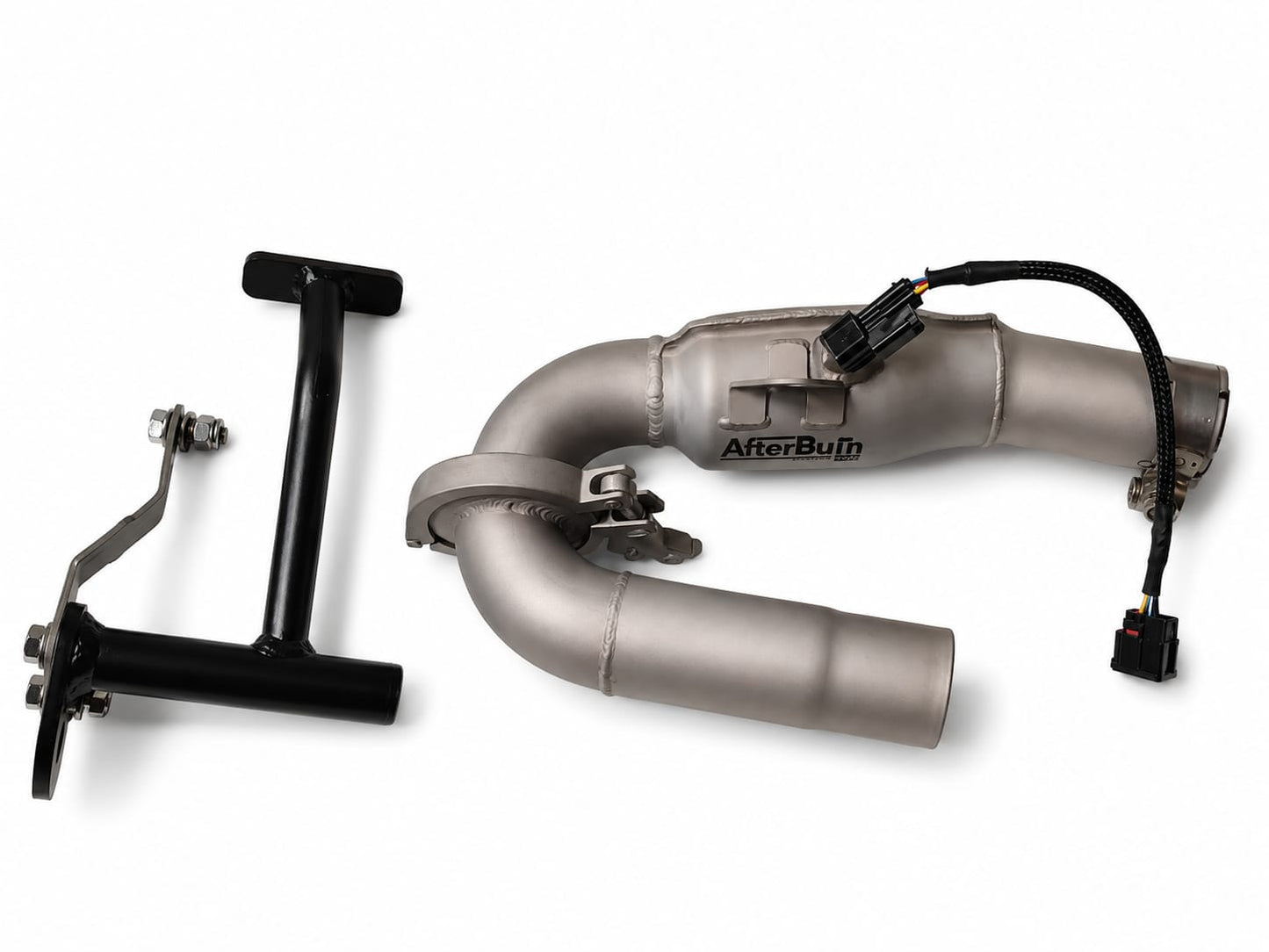 HIMALAYAN 450 WITH SENSOR EXHAUST RESONATOR/CENTER STAND STOPER  WITH SENSOR