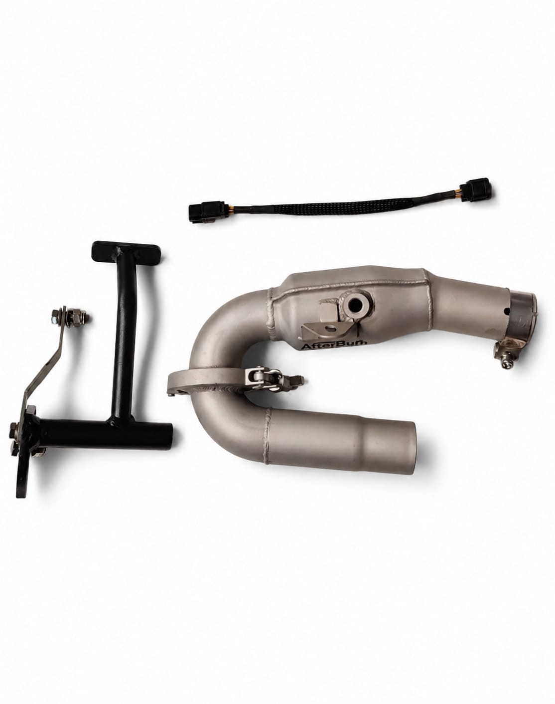 HIMALAYAN 450 WITH SENSOR EXHAUST RESONATOR/CENTER STAND STOPER  WITH SENSOR