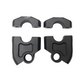 Black Handle Bar Riser 50 X 70 mm for RE himalayan 411