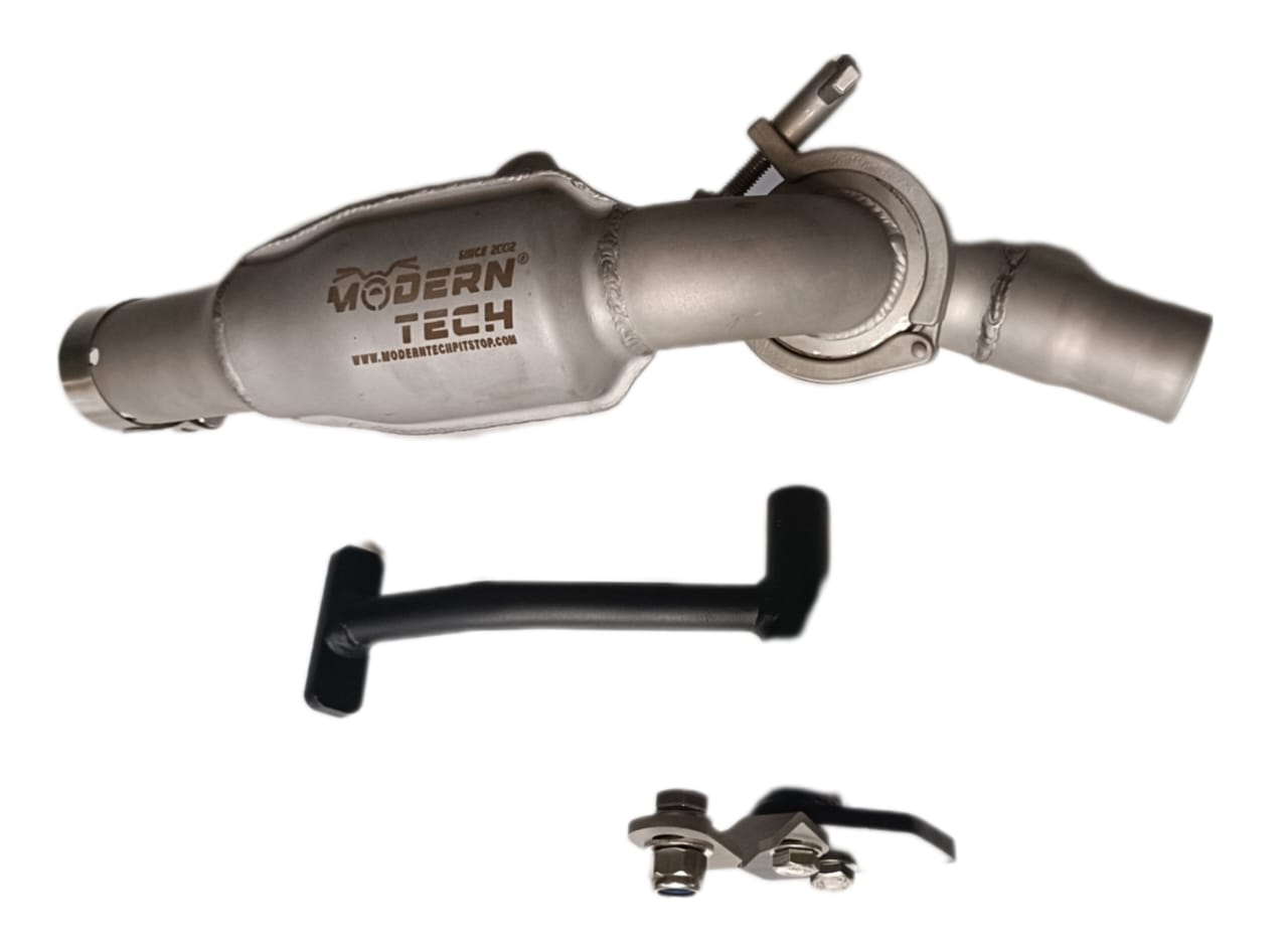 Resonator and Center Stand Stopper for Himalayan 450